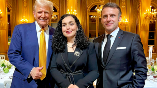 Osmani poston fotografi me Trump e Macron: Aleanca euroatlantike