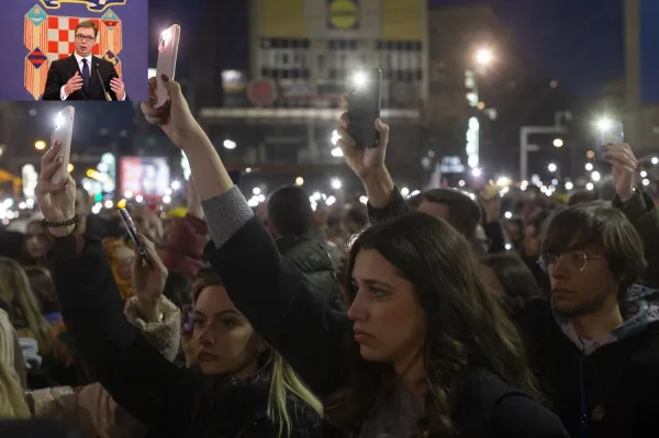 ​Protestat në Serbi, Vuçiq thotë se i di arsyet – përmend edhe Kosovën