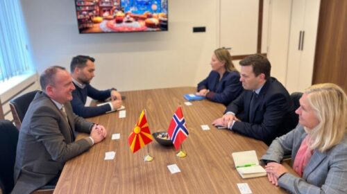Taravari priti përfaqësuesin Special për Ballkanin Perëndimor, Erik Nestas Mathisen dhe ambasadoren e Norvegjisë, znj. Kristin Melsom