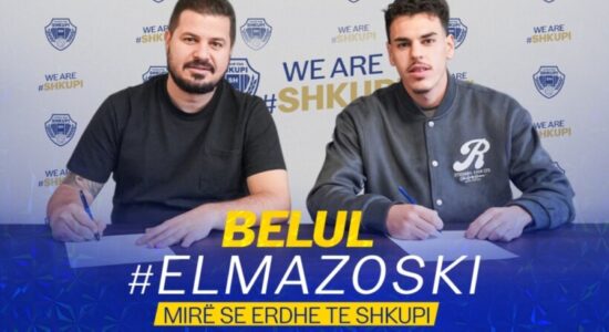 Zyrtare: Belul Elmazovski, futbollist i ri i FC Shkupit