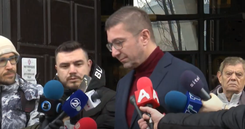 (VIDEO) Mickoski i bën thirrje Grubit që të kthehet për tu përballur me drejtësinë