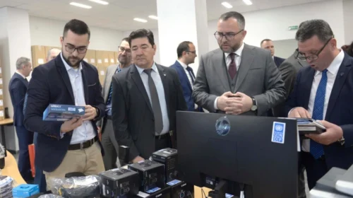 Toshkovski: Me pajisje të re të dhuruar MPB-ja do t’i përmirësojë hetimet në vendin e ngjarjes