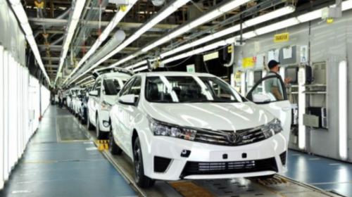 Toyota kryeson shitjet globale të automjeteve për të pestin vit radhazi