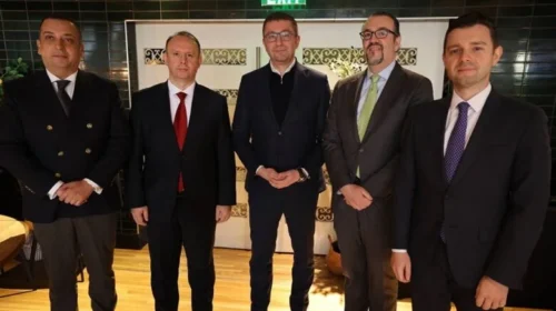 Mickoski dhe Gashi takohen me Kasanof: Perspektiva evropiane prioritet kyç në vizionin tonë strategjik për të ardhmen