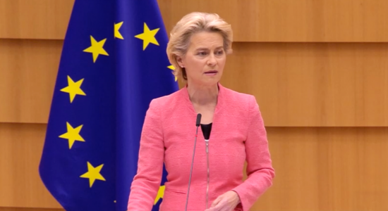 Shefja e KE-së, Ursula von Der Leyen e fshin videon e djeshme me hartën evropiane pa Kosovën