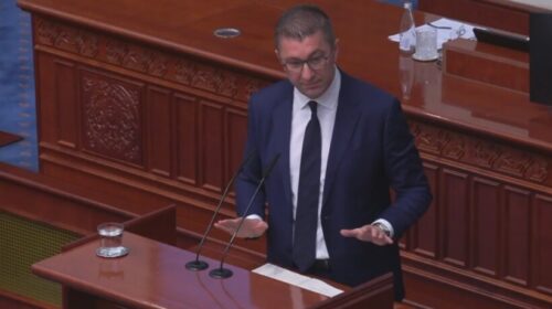(VIDEO) Mickoski thotë se qytetarët nuk duan të punojnë për 25 mijë denarë