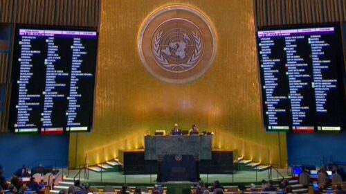 Maqedonia e Veriut “abstenoi” në votimin e rezolutës ukrainase në OKB