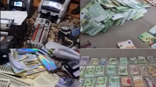 Aksioni “Vardar” me 10 të arrestuar: Paratë e falsifikuara lëshoheshin në qarkullim në Maqedoni, rajon dhe në vende të BE-së