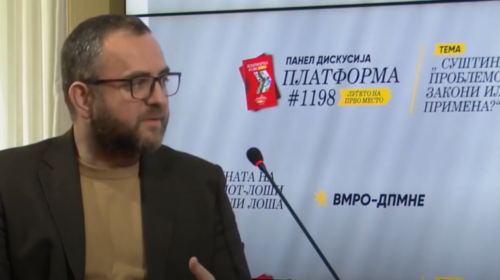 (VIDEO) Toshkovski: Zbatimi selektiv i ligjeve kërcënon drejtësinë