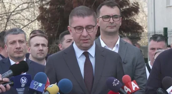 (VIDEO) Mickoski: Tirana të punojë më shumë për hekurudhën!