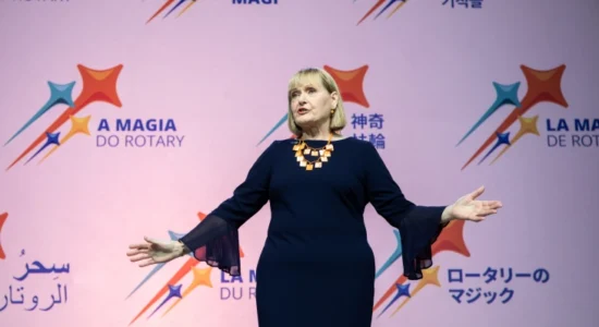 Kryetarja e Rotari International Urçik në Shkup