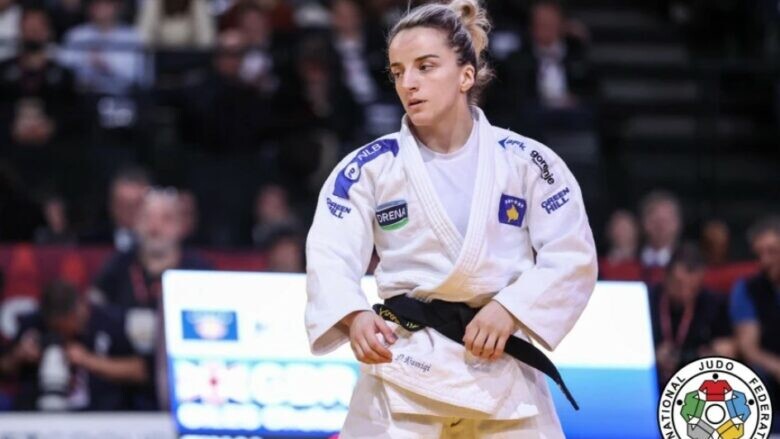 Distria Krasniqi stoliset me medalje të argjendtë në Linz Grand Prix