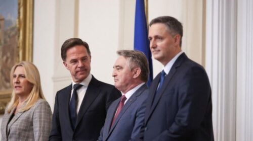 Rutte: Nuk do të lejojmë që të rrezikohet paqja në Bosnje