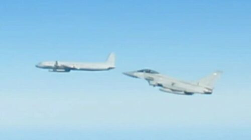 Aeroplanët britanikë interceptojnë ata rusë për të mbrojtur hapësirën ajrore të NATO-s”