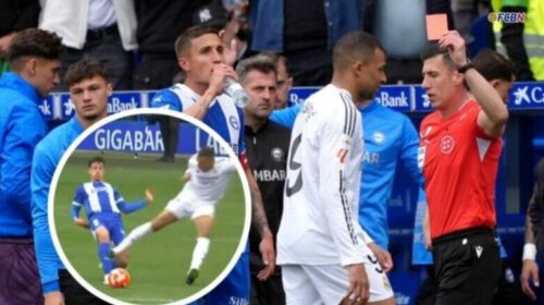 Federata Spanjolle e Futbollit bën të ditur dënimin e Mbappes pas kartonit të kuq