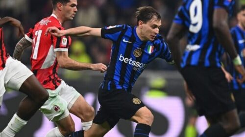 Calhanoglu shpëton Interin në derbi, barazim ndaj Milanit në ndeshjen e parë të kupës