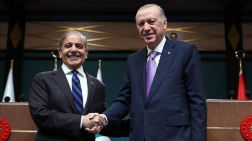 Presidenti turk Erdoğan përshëndet qëndrimin e Pakistanit për çështjen palestineze
