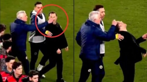 Mourinho mund të dënohet deri në 10 ndeshje pas incidentit me trajnerin e Galatasarayt