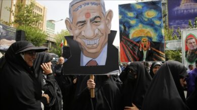 Iran, protesta, Netanjahu