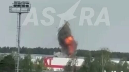 (VIDEO) Sulme mbi fabrikën e dronëve në afërsi të Moskës