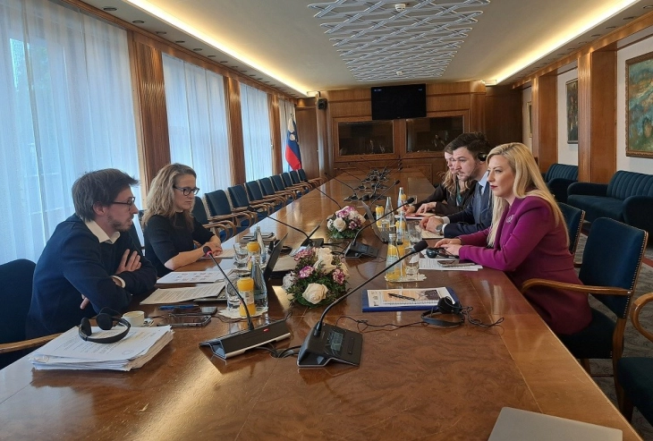 Shkëmbimi parlamentar i përvojave midis parlamenteve të Maqedonisë dhe Sllovenisë