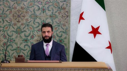 Presidenti sirian Al-Sharaa mbërrin në Paris në vizitën e tij të parë në Evropë