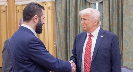 Trump dhe presidenti sirian takohen për herë të parë në Riad