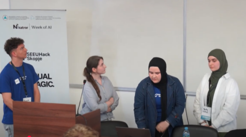 (VIDEO) N’katrori sjell së bashku inovatorë të rinj në “Seeuhack Skopje 2025”