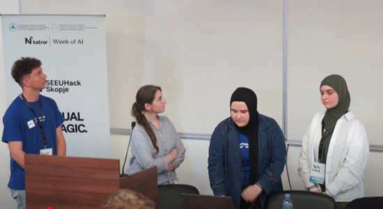 (VIDEO) N’katrori sjell së bashku inovatorë të rinj në “Seeuhack Skopje 2025”