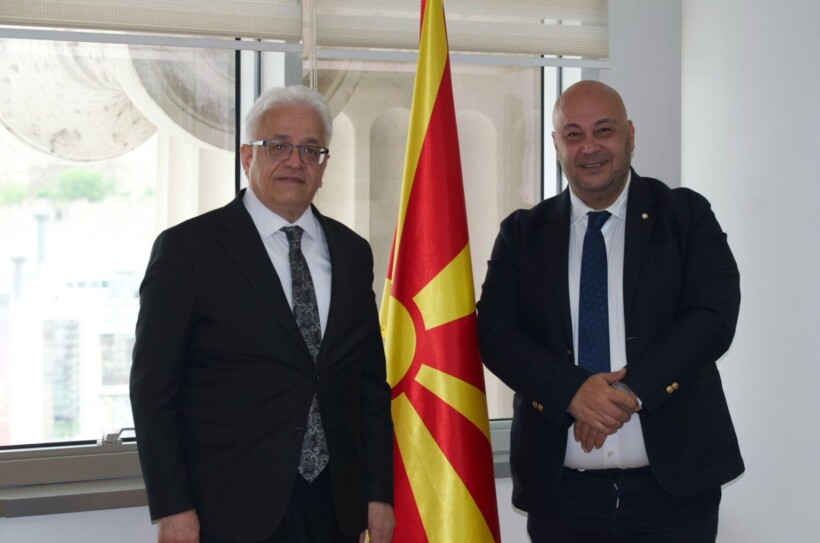 Dr. Mahmut Çevik takon kryetarin e Gjykatës Kushtetuese, Darko Kostadinovski