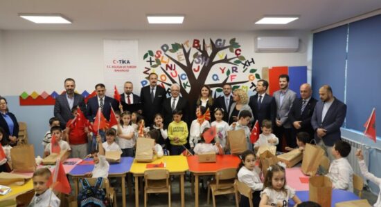 Dr. Mahmut Çevik në Shkup – rreth 400 projekte arsimore janë realizuar nga TIKA në RMV