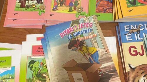 Logos-A dhuron libra për nxënësit – pasurohet biblioteka e shkollës “Zhivko Brajkovski” në Butel