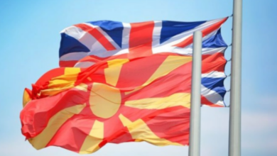 Britania e Madhe, Maqedonia e Veriut