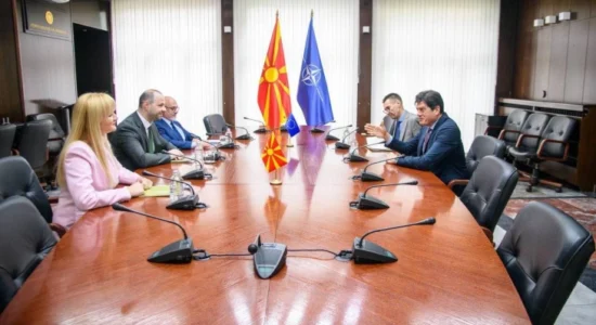 Takim i ministrit Misajllovski me euroambasadorin Rokas