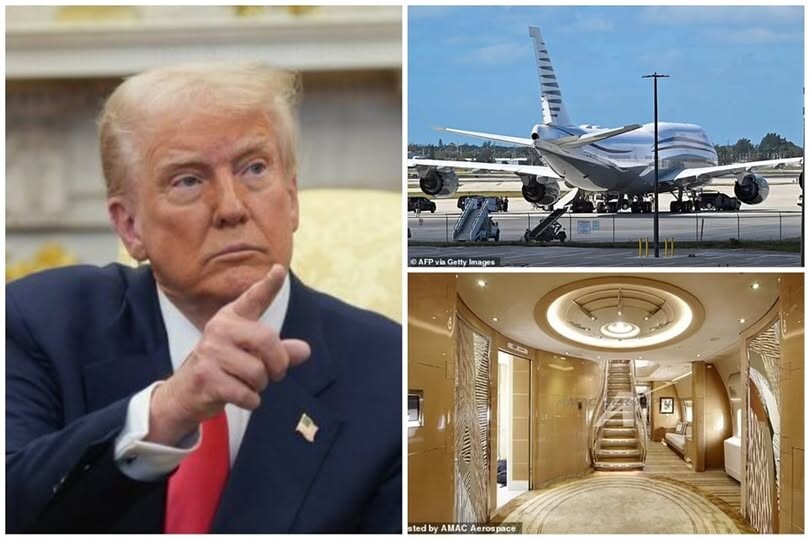 ShBA-ja pranon zyrtarisht avionin luksoz 200 milionë dollarë nga Katari për Trumpin