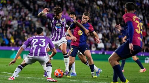 Barcelona fiton me përmbysje të rezultatit ndaj Real Valladolidit