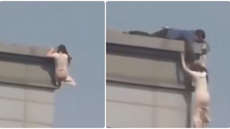 Hero në momentin e fundit në Korenë e Jugut – burri shpëton vajzën që u përpoq të hidhej nga kati i 20-të