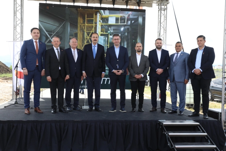 Filloi ndërtimi i fabrikës së “Shahterm” në ZZHTI Shkup, investim fillestar prej 25 milionë eurove dhe 200 vende të punës