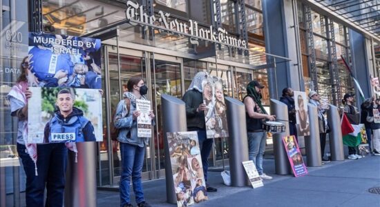 New York, mbahet protestë në mbështetje të Palestinës