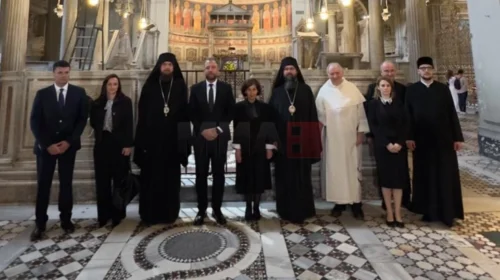 Siljanovska Davkova në Romë në shënimin e Ditës së iluministëve mbarësllavë