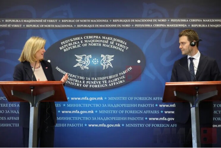 (VIDEO) Eurointegrimet, Rajzinger me mbështetje dhe porosi për Shkupin zyrtar