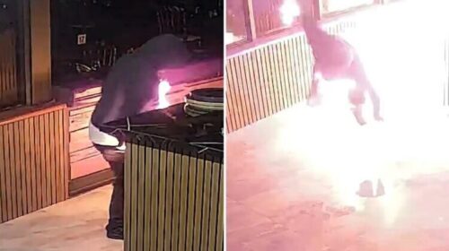 VIDEO/ Burri tenton të djegë restorantin në Melbourne, por i vë flakën vetes