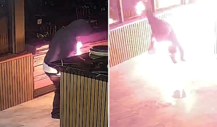 VIDEO/ Burri tenton të djegë restorantin në Melbourne, por i vë flakën vetes