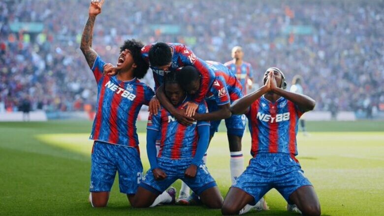 Crystal Palace shkruan historinë, mposht Man Cityn për ta fituar FA Cup
