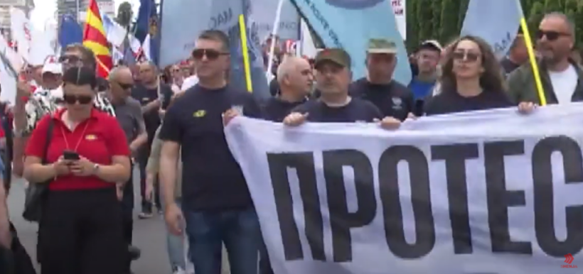 (VIDEO) VMRO mbështet të drejtat e punëtorëve por jo “udhëheqjen politike të sindikatave”