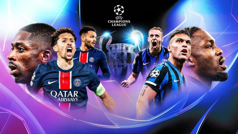 PSG – Inter, sonte zhvillohet finalja e madhe e Ligës së Kampionëve