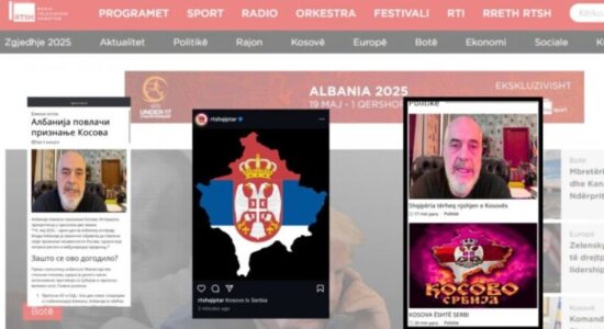Hakerët serbë sulmojnë faqen e RTSH-së, vendosin lajme kundër Kosovës