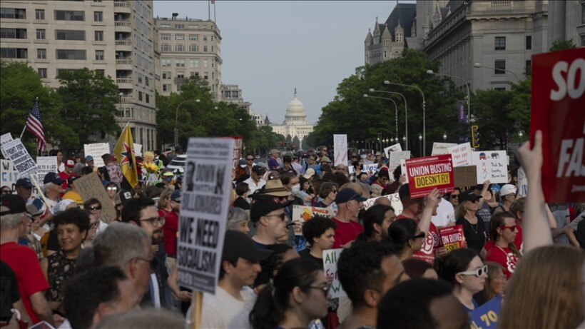 Protesta kundër Trumpit mbahen në Washington në Ditën e Punës