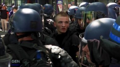 Protesta, Francë Paris