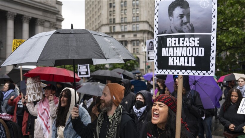 New York, mbahet protestë për lirimin e aktivistit palestinez Mahmoud Khalil